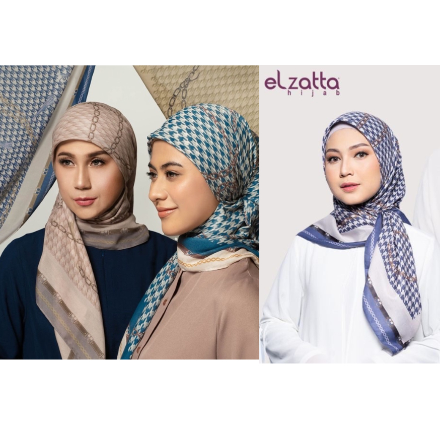 Elzatta KAILA ZANIDA - Hijab Segi Empat Motif
