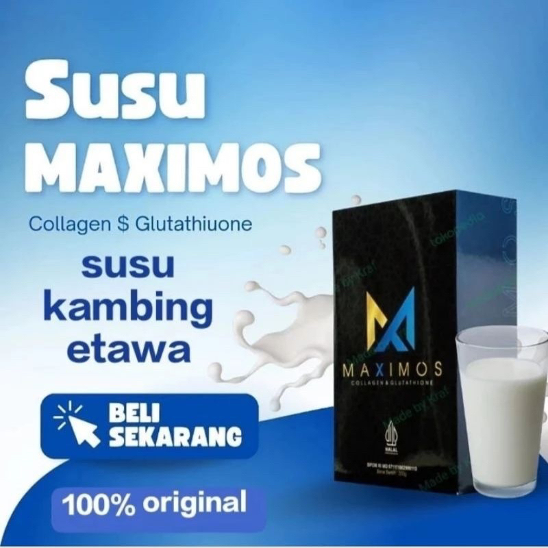 

PROMO SUSU KAMBING ETAWA MAXIMOS ASLI HSI