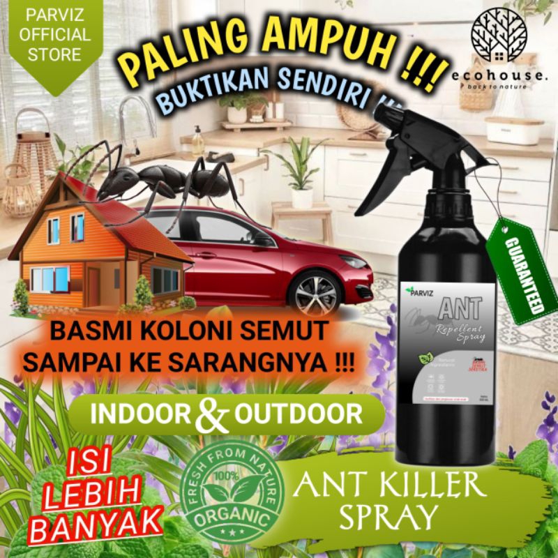 ANTI SEMUT Mobil/SPRAY PENGUSIR SEMUT RACUN SEMUT ALAMI PARVIZ