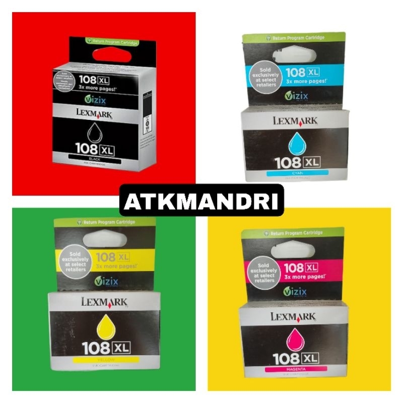 TINTA LEXMARK 108XL COLOUR ORIGINAL