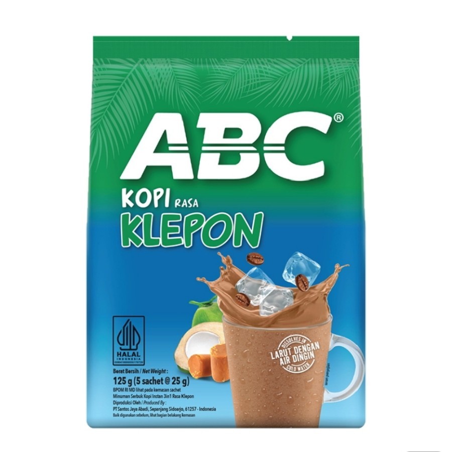 

ABC Kopi Rasa Klepon Bag 5 x 25 g