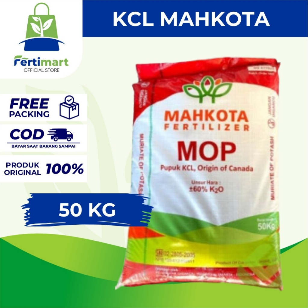 Fertimart - Pupuk KCL Mahkota 50 Kg