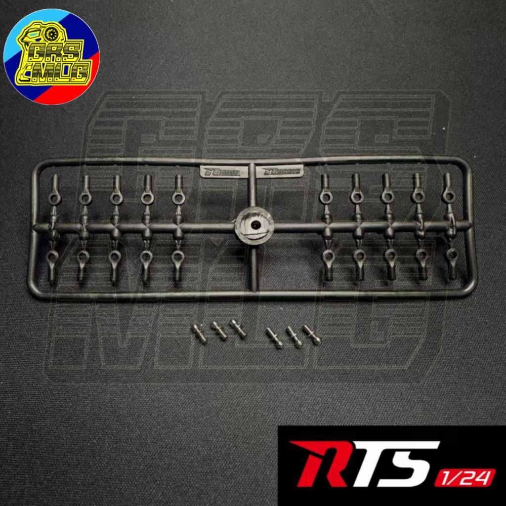 Rhino Racing RTS Rod End and Ball End 1/24 1/28  RC Drift Car