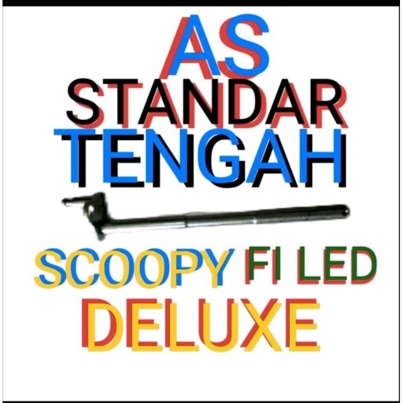 AS STANDAR 2 /AS STANDAR TENGAH Scoopy F1 LED/DELUXE