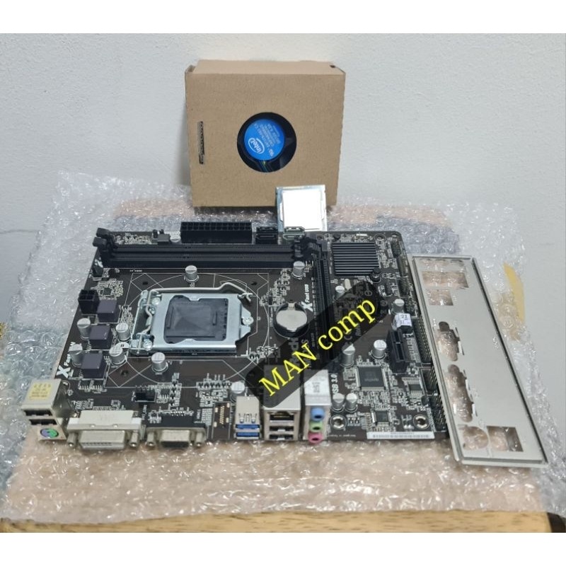 Paketan Mainboard H110 + i3 7100 + fan + Ram Ddr4