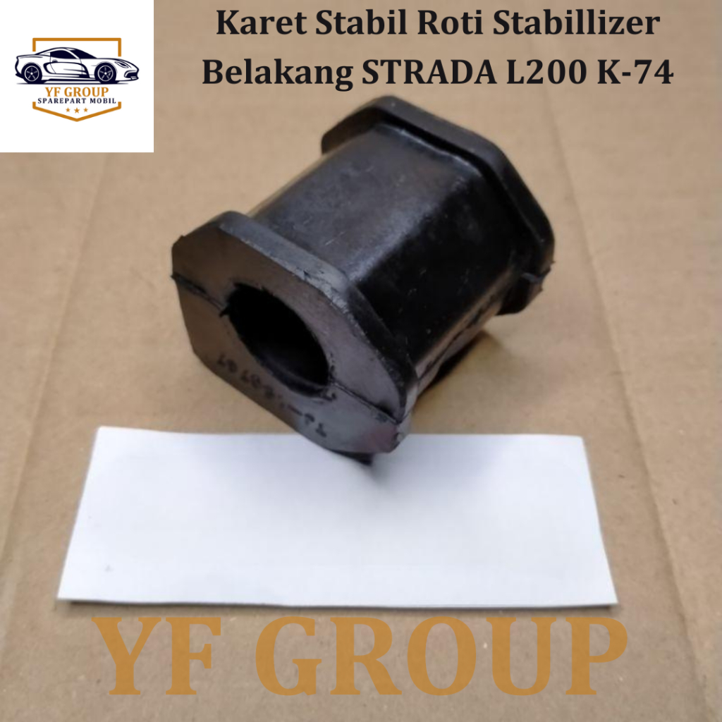 SPAREPART MOBIL Karet Stabil Roti Stabillizer depan STRADA L200 K-74