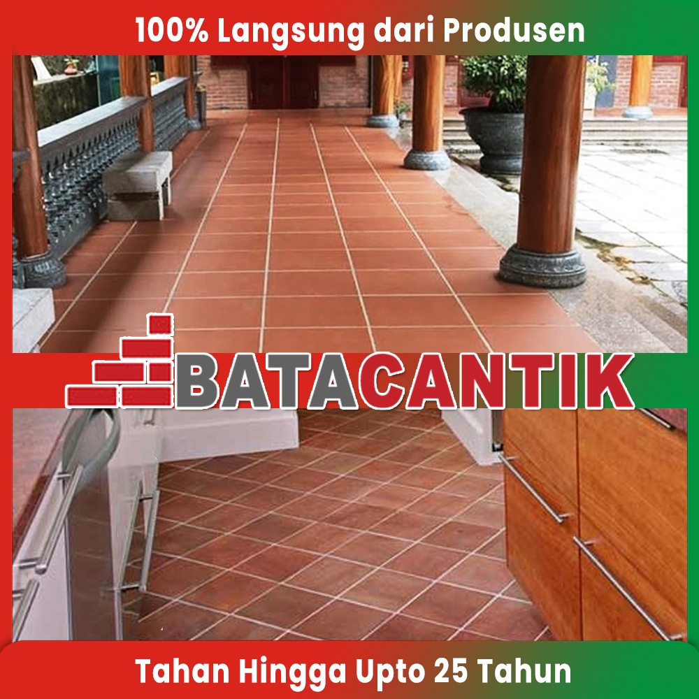 Ubin Cantik Terakota Keramik Clasic