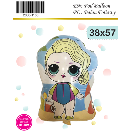 Balon Foil LOL Summer | Balon LOL