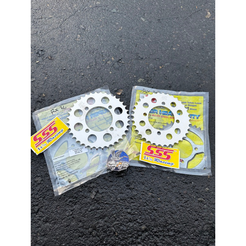 gear belakang SSS 428 TDR 428 yamaha ukuran 34 35 36 37 ORIGINAL