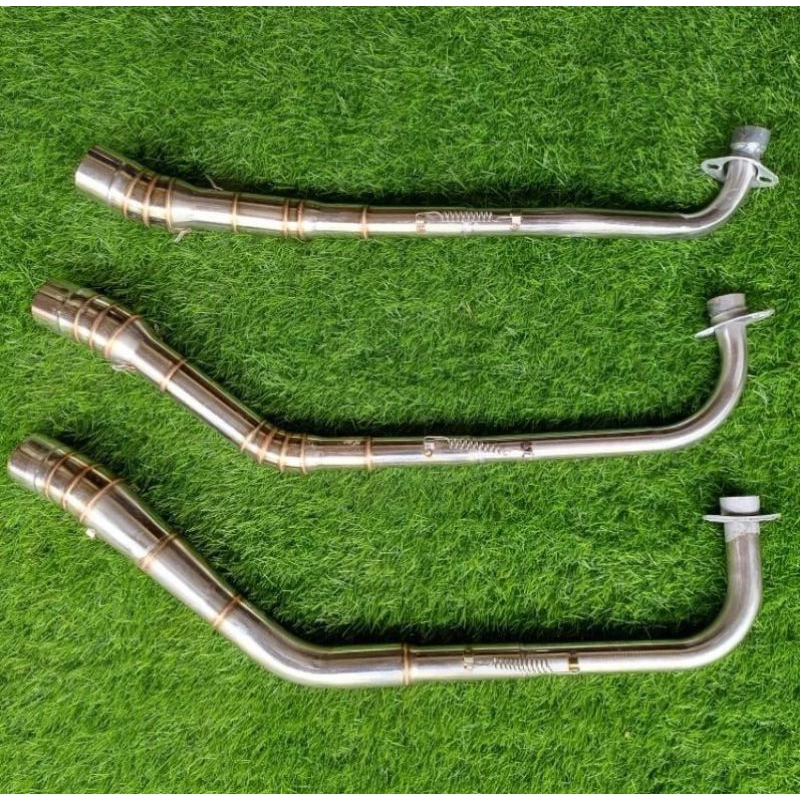 terlaris leher knalpot D50 3 varian buat Revo Supra x125 Jupiter Vega gred C70 Supra 125 Supra old D