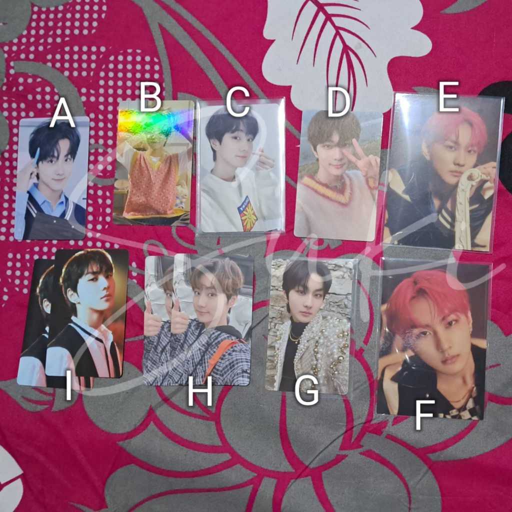 Photocard Official  Jungwon ENHYPEN