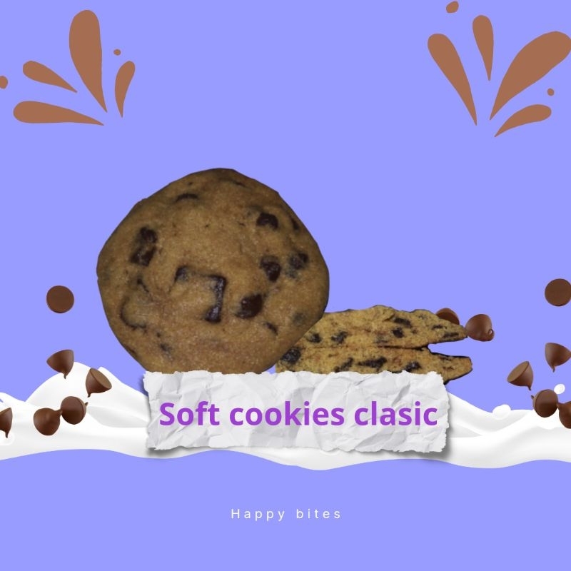 

soft cookies choco clasic