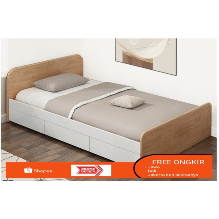 dipan laci kayu  dipan anak laci  dipan anak minimalis  dipan anak