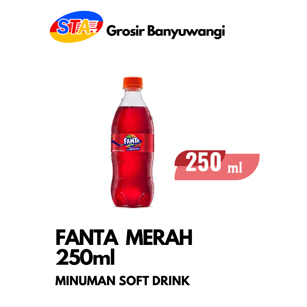 

FANTA MERAH 250ML | MINUMAN BERSODA