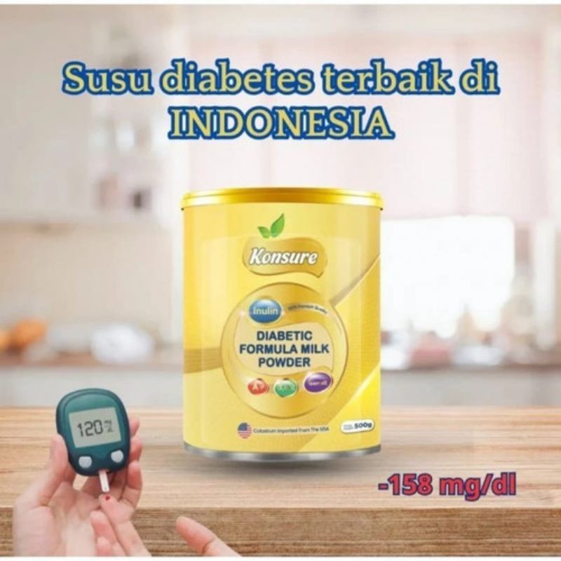

Susu Konsure Asli Original Import USA Membantu Mengatasi Diabetes Dan Kencing Manis