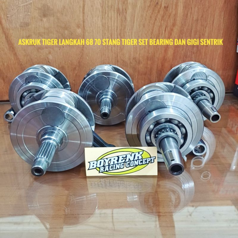 ASKRUK TIGER LANGKAH 68 - 70 STANG TIGER / SERIES GESER TORSI- BOYRENK RACING