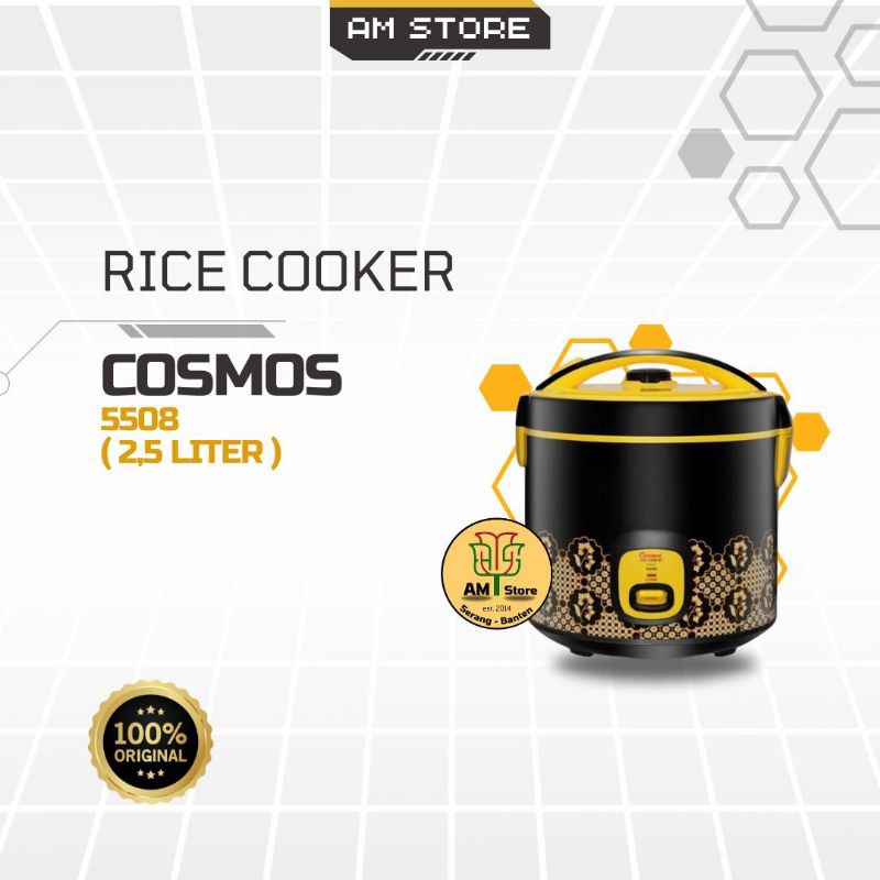 Magic Com Cosmos / Rice Cooker Cosmos 5508 (2,5 Liter)