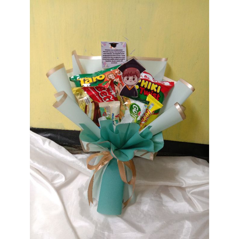 

buket mini Snack wisuda