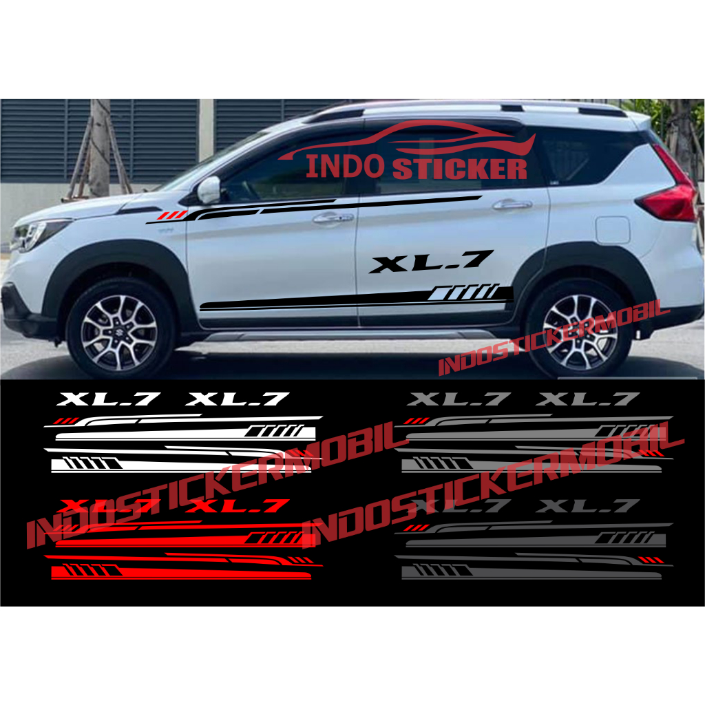 Sticker mobil suzuki xl7 sticker list stripe mobil xl-7