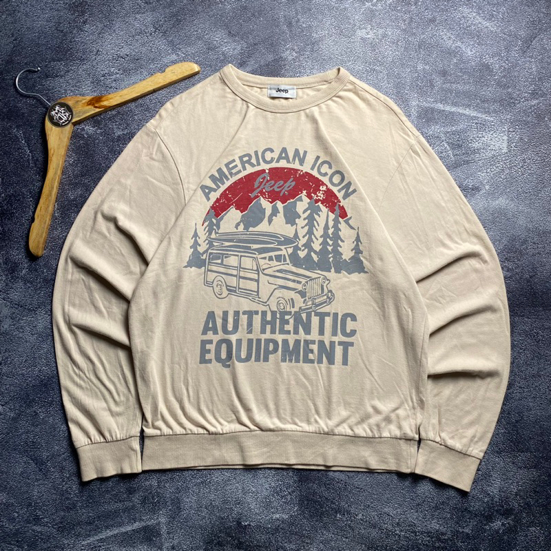 Crewneck Jeep Second Original