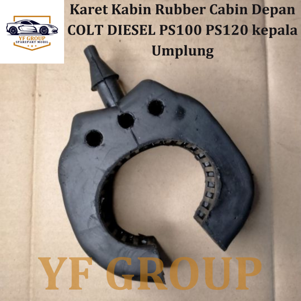 SPAREPART MOBIL Karet Kabin Rubber Cabin Depan COLT DIESEL PS100 PS120 kepala Umplung