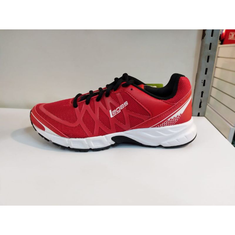 Sepatu League Legas Pria Merah Evo La M original Running shoes promo murah