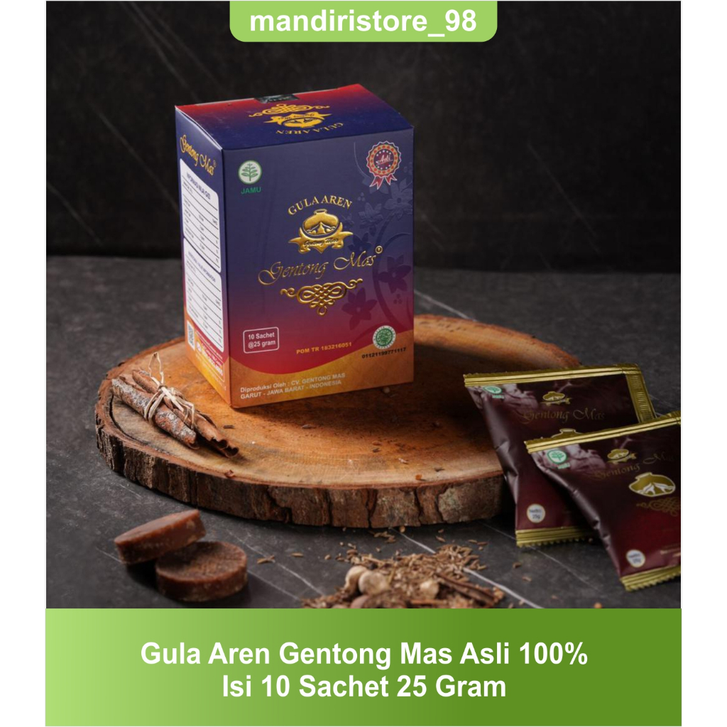 

Gula Aren Gentong Mas Minuman Alami Herbal Asli 100% cocok Untuk Menyembuhkan Maag/Kolesterol/Asam Urat dll