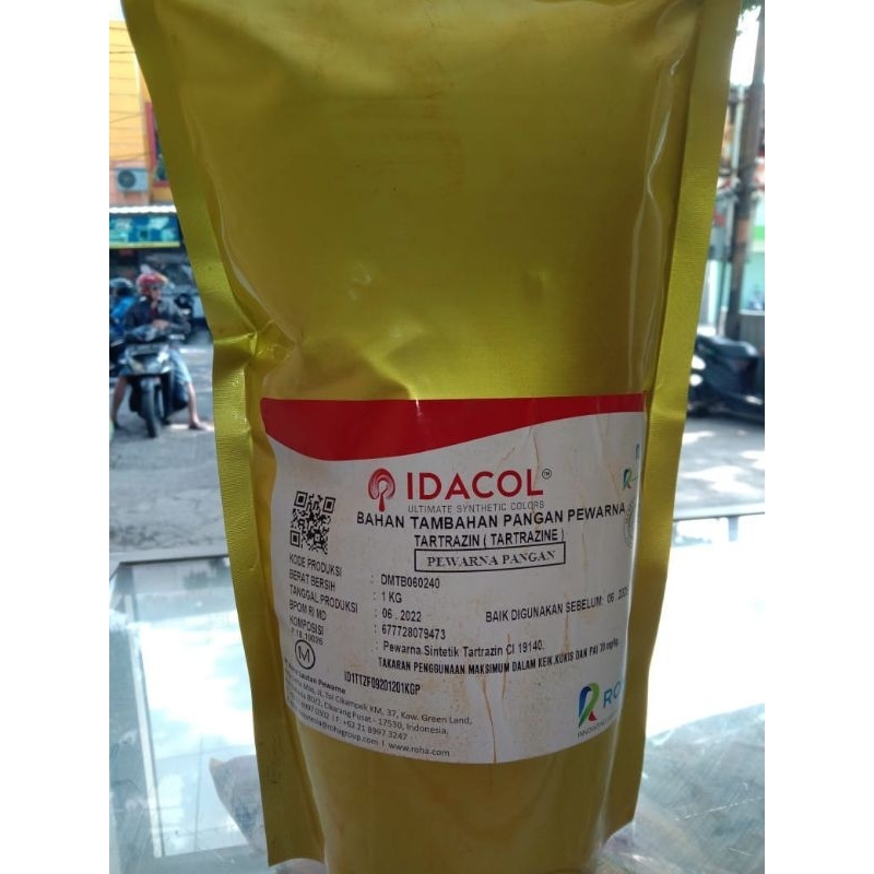 

Idacol Tartazine/kuning 1kg