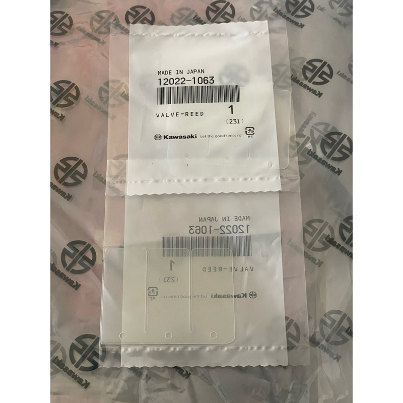 VALVE LIDAH DAUN MEMBRAN RACING KX 125 NINJA 150 R RL M C SS RR OLD NEW ZX CBU ORI KAWASAKI JAPAN