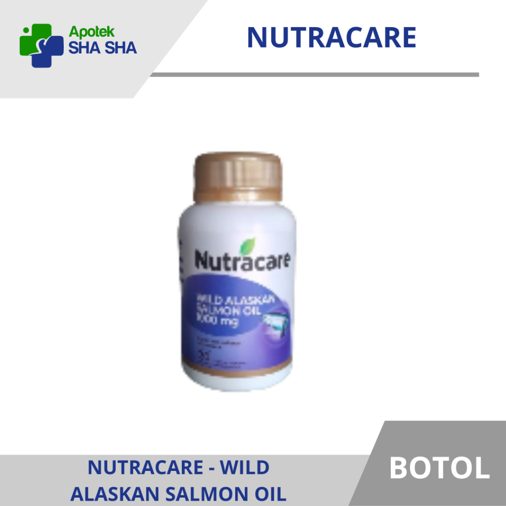 Nutracare Wild Alaskan Salmon Oil 30 Kapsul