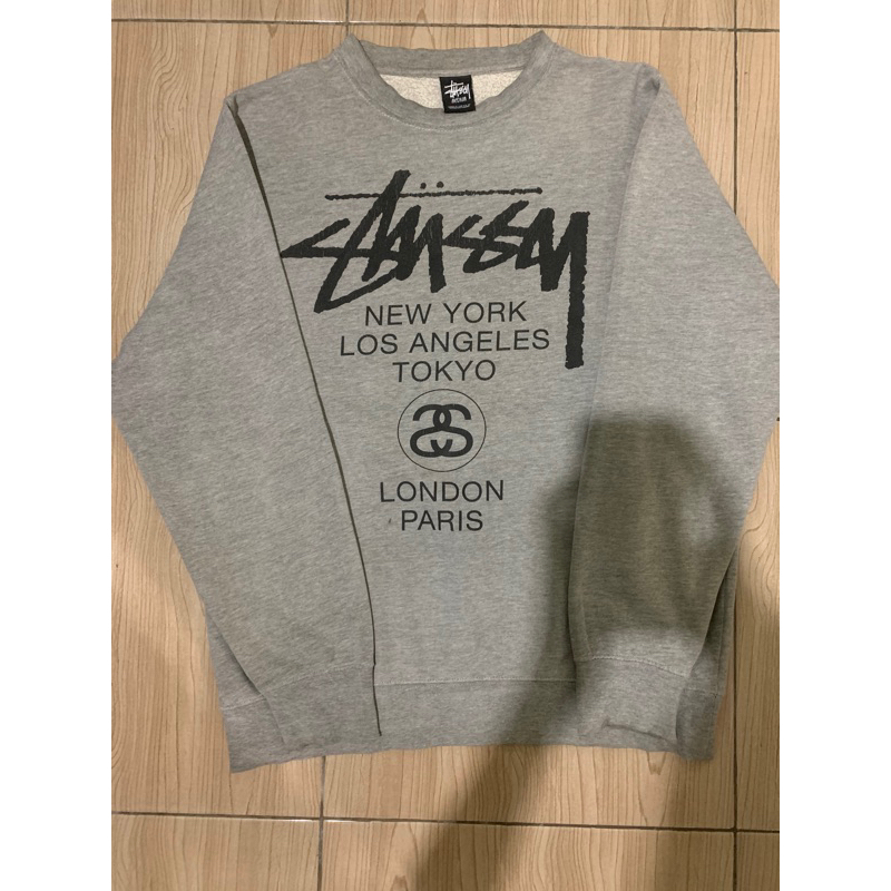 Crewneck Stussy World Tour