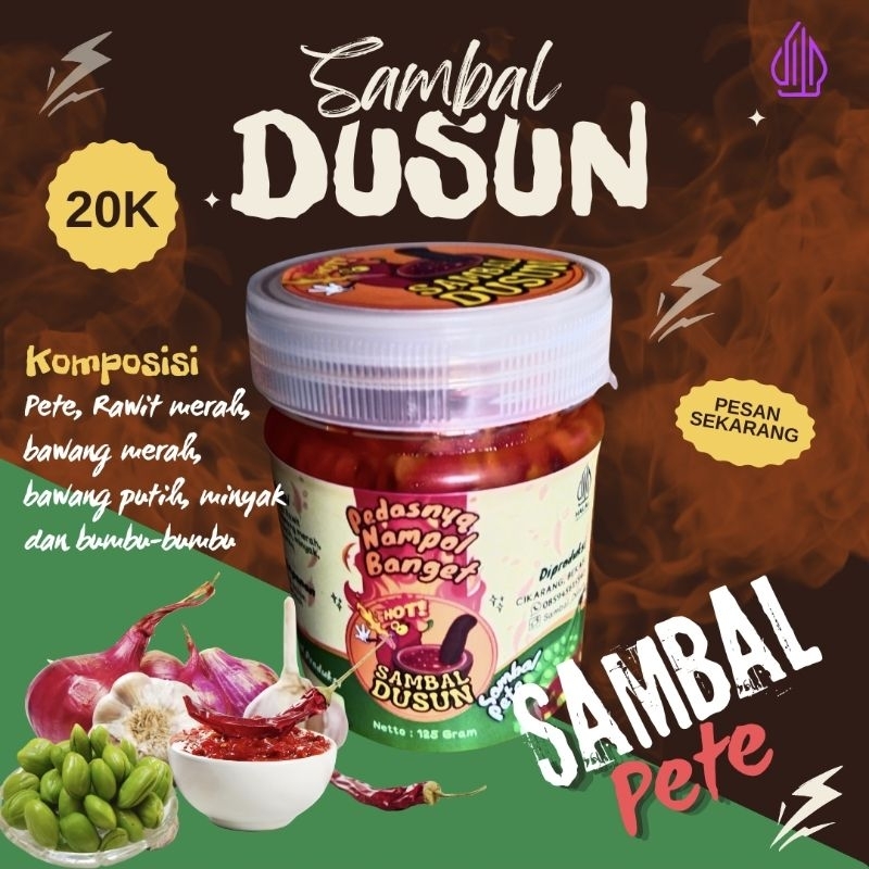 

Sambal Pete, pedasnya 100% pedasnya nampol