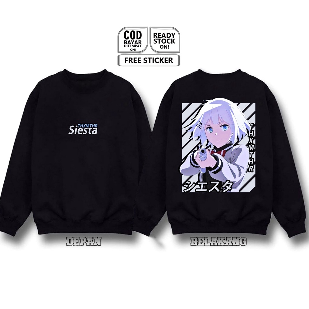 Chekout SWEATER SIESTA TANTEI WA MOU SHINDEIRU THE DETECTIVE IS ALREADY DEAD WAIFU ANIME MANGA GREAT