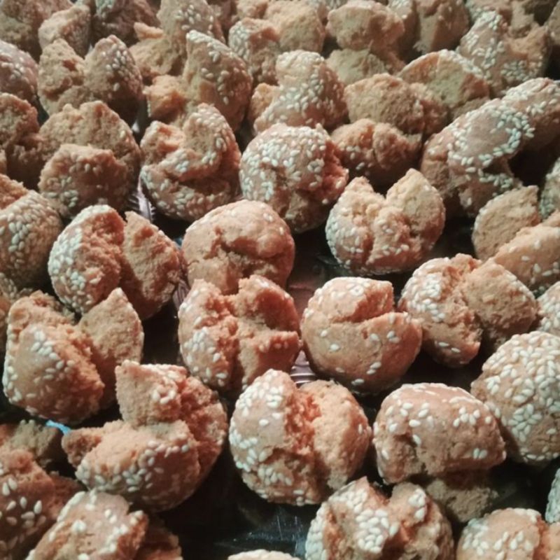 

onde-onde ketawa renyah gurih manis kemasan 250gr