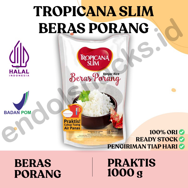 

TROPICANA SLIM BERAS PORANG INSTAN 1000gr