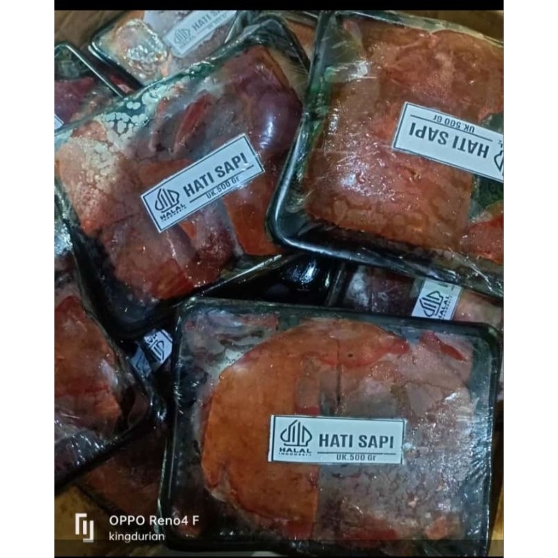 

hati sapi 500 gr