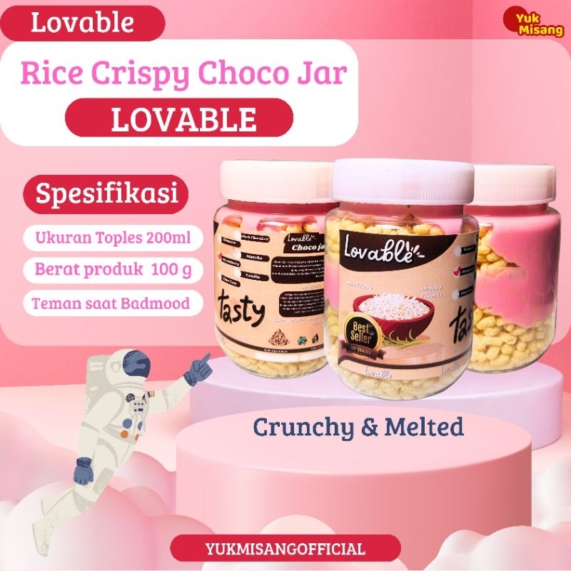 

Crunchy Choco Jar Lumer Rice Crispy Choco Jar Premium Camilan Sereal Coklat 200Ml Mantap Viral