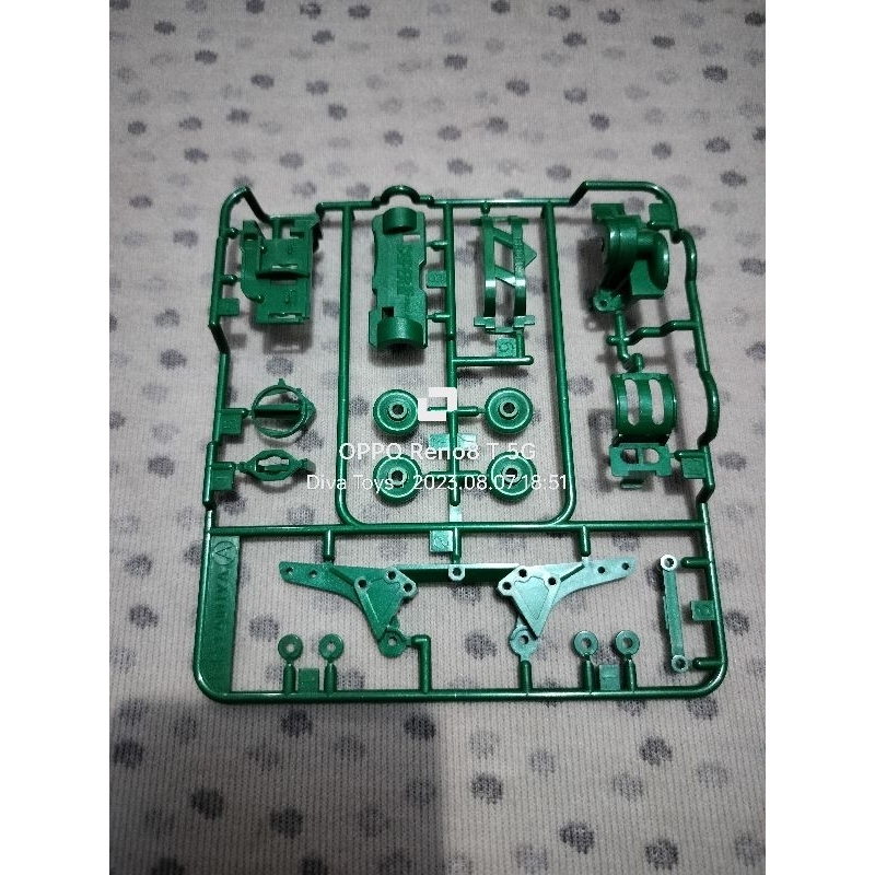 Tamiya Gearbox Super 2 S2 Hijau Metallic ( Copotan Kit )