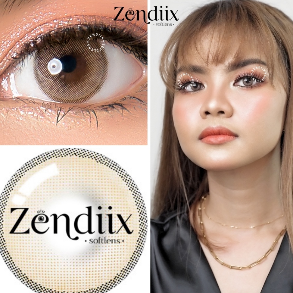 BEST SELLER Softlens NEW MORE DUBAI Warna OCRE BROWN 145mm Normal Minus