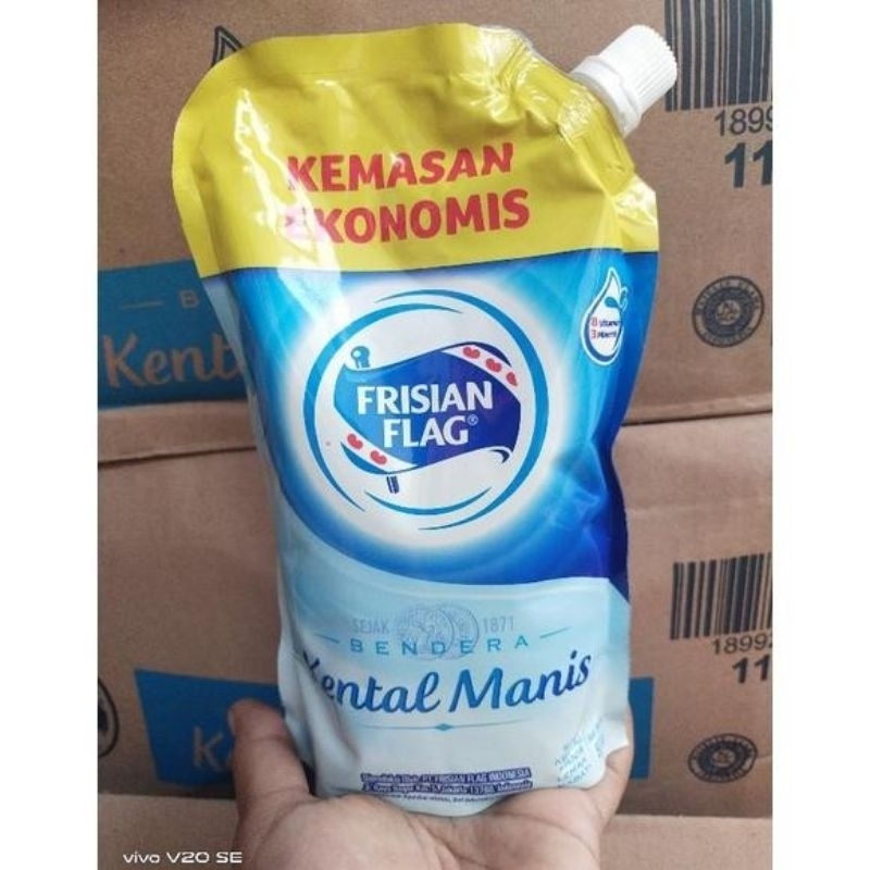 

susu kental manis frisian flag pouch