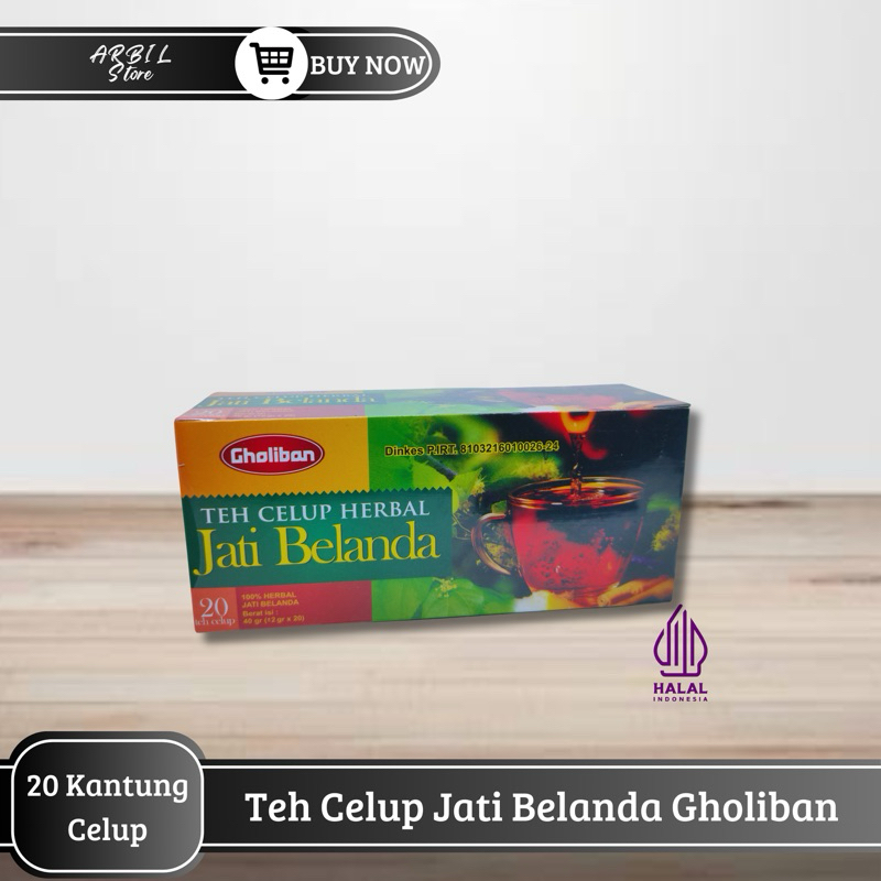 

Teh Celup Herbal Jati Belanda Gholiban