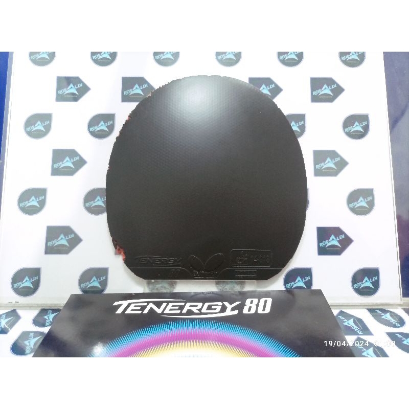 Karet Butterfly Tenergy 80 second bekas