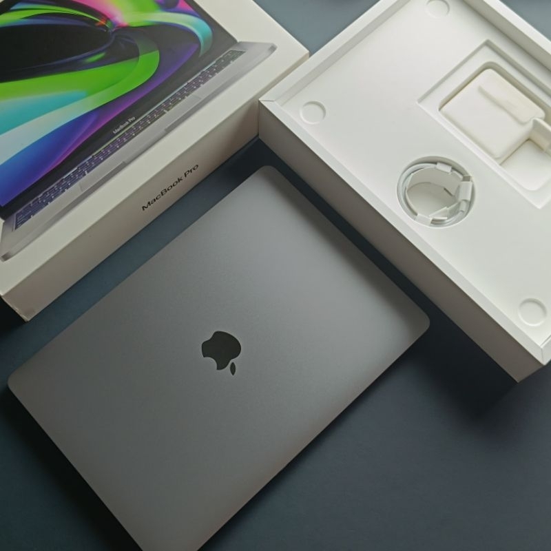MACBOOK PRO M1 2020 TOUCH BAR SPACE GRAY 8/512GB EX GARANSI RESMI IBOX