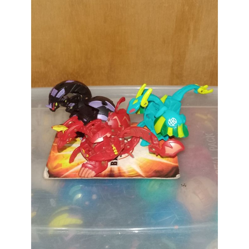 Bakugan Set Viper Helios, Hades, dan Altair