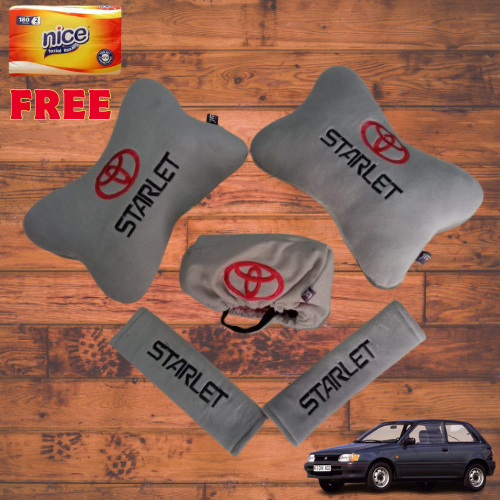 Bantal mobil leher headrest car seat toyota starlet Request Nama