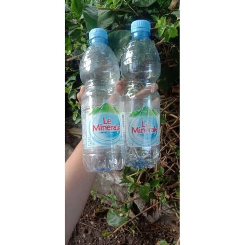 botol bekas lemineral 600 ml