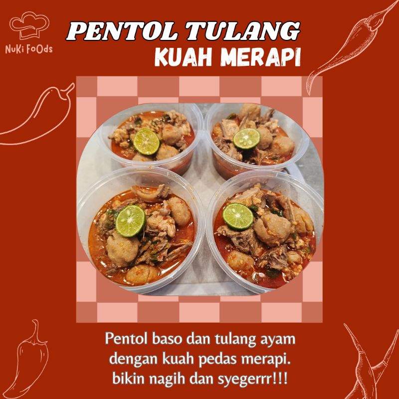 

PENTOL TULANG KUAH MERAPI CUP 400ML