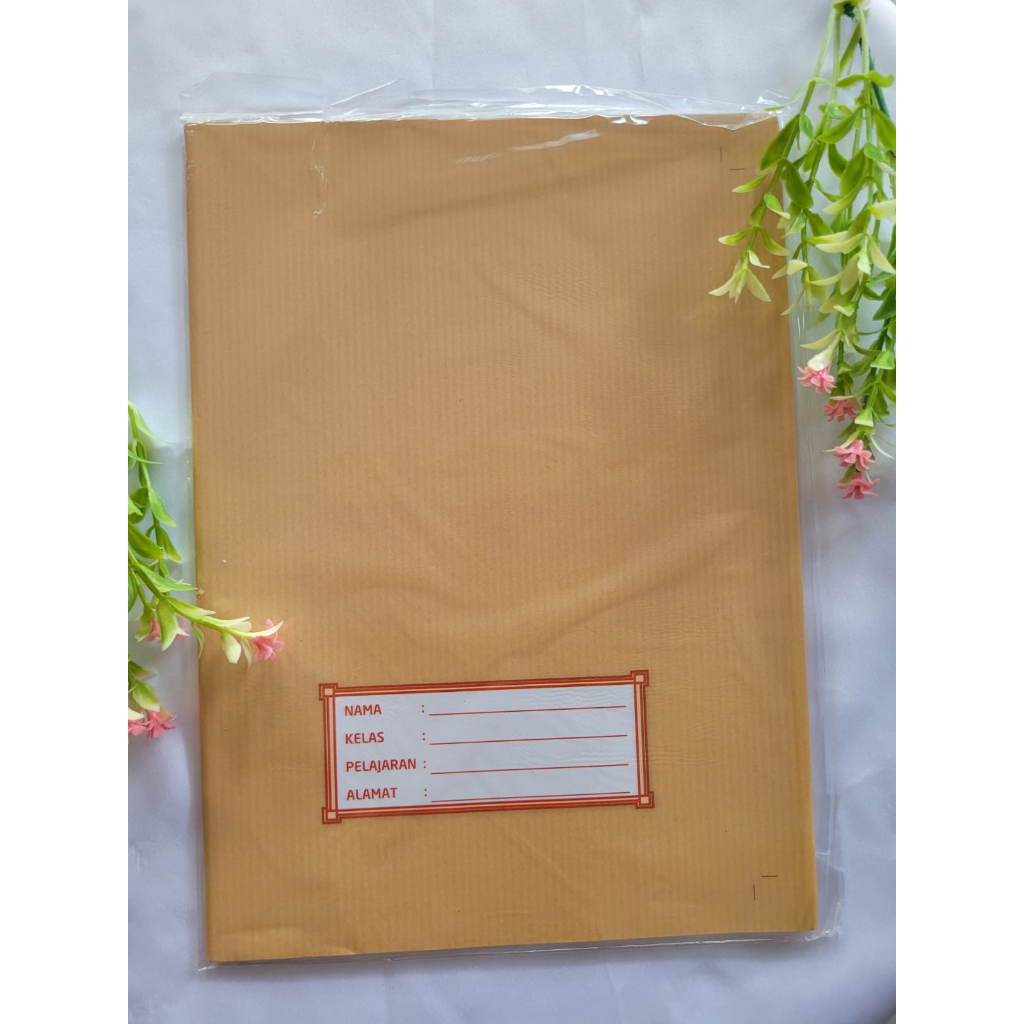 

Sampul Kertas Jadi Buku Tulis / Sampul Coklat (1 pack isi 95 lembar) ATK GALERY