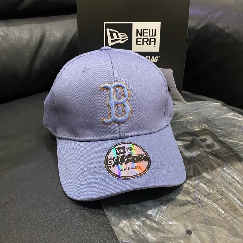 Topi Boston Cap Light Purple baseball cap KOREA