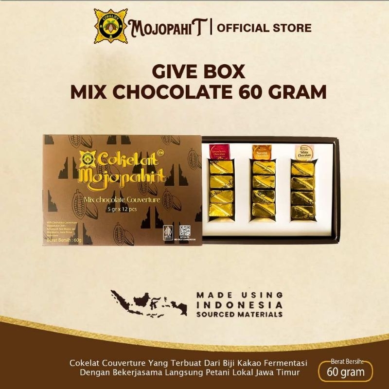 

GIFT BOX 12pcs COKELAT MOJOPAHIT